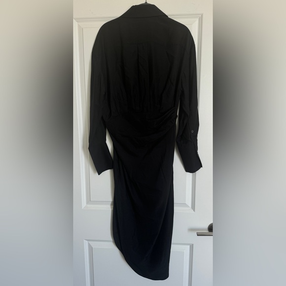 GAUGE81 gathered-front shirt dress Size Medium - Picture 10 of 17